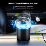 ⁦فواحة سيارة تاتش بالوان مختلفة مع يو اس بي للشحن⁩ - الصورة ⁦4⁩