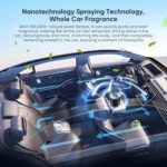 ⁦فواحة سيارة تاتش بالوان مختلفة مع يو اس بي للشحن⁩ - الصورة ⁦10⁩