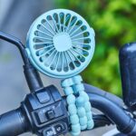 ⁦مروحة ثلاثيه الأرجل 3 سرعات قابلة لإعادة الشحن وآمنة للأطفال⁩ - الصورة ⁦7⁩