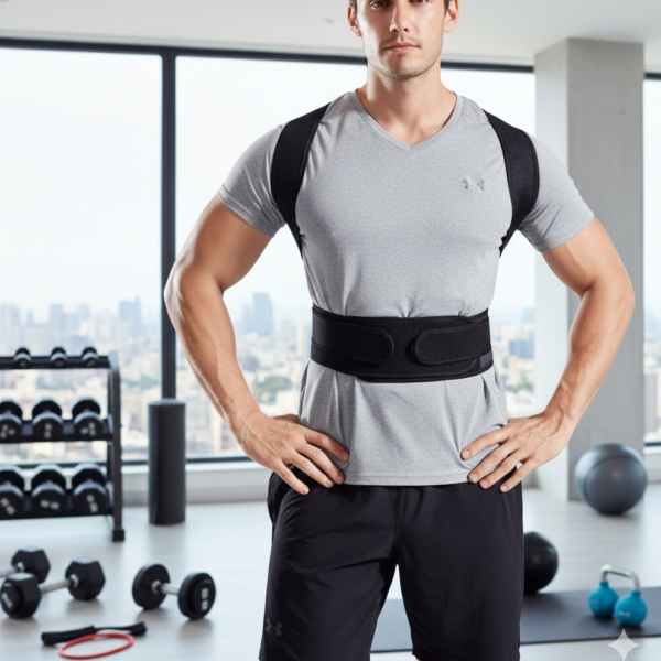 مشد الظهر القوي والمميز للحفاظ على وضعية الظهر الصحيحة