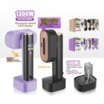 مكواة بخار يدوية بشاشة ليد و 4 مستويات بخار 1300 وات