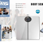 ميزان رقمي لقياس وزن الجسم  سعة 180 كجم