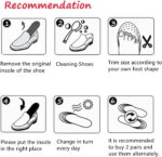 ⁦نعل داخلي لزيادة الطول ب 3 طبقات قابلة للتعديل مزود بوسادة هوائية للكعب⁩ - الصورة ⁦3⁩