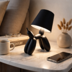 ⁦اباجورة تاتش علي شكل كلب لطيف ب 3 الوان مختلفة قابلة لاعادة الشحن بيو اس بي⁩ - الصورة ⁦6⁩