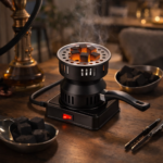 ⁦جهاز اشعال الفحم الكهربائي للشوي وقت الرحلات والتخييم 500 واط⁩ - الصورة ⁦2⁩