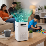 ⁦جهاز تنقية وشفط الدخان من الهواء للمنزل والمكتب بقدرة 5 واط⁩ - الصورة ⁦2⁩