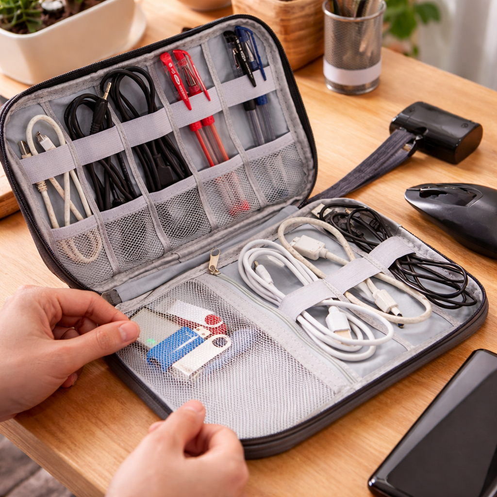 شنطة-ومنظم-وتربروف-للاسلاك-والكابلات-والشواحن-والباوربانك-بيد-لسهولة-الحمل_All_1951_8.png شنطة ومنظم وتربروف للاسلاك والكابلات والشواحن والباوربانك بيد لسهولة الحمل - الصورة 1