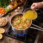 ⁦كسرولة استانلس ستيل تركي مع غطاء ويد للحمل مقاس 16 سم 1.25 لتر⁩ - الصورة ⁦3⁩