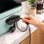 ⁦منظم الاسلاك والكابلات للادوات والاجهزة الكهربائية بلزق دبل فيس قوي⁩ - الصورة ⁦4⁩