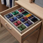 ⁦منظم شرابات وملابس داخلية 12 خانة قابل للفك والتركيب⁩ - الصورة ⁦7⁩