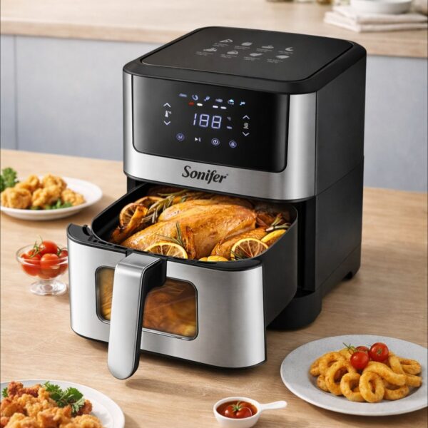 SF-1018 قلاية هوائية سونيفر 6 لتر مع شاشة ديجيتال - 1500 وات