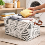 باسكت تخزين مقاوم للماء لحمل الملابس والالعاب قابلة للطي