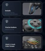 ⁦جهاز ألعاب فيديو محمول للأطفال مع 520 لعبة قابل لإعادة الشحن⁩ - الصورة ⁦7⁩