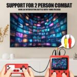 ⁦جهاز ألعاب محمول بأكثر من 400 لعبة يدعم الاتصال بالتليفزيون ببطارية 800 ملي أمبير قابلة لإعادة الشحن⁩ - الصورة ⁦5⁩