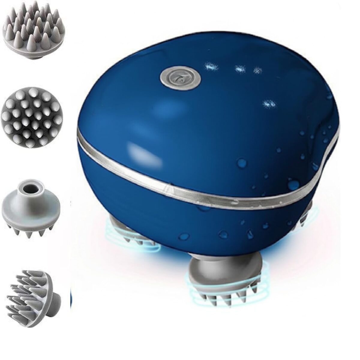 ⁦جهاز تدليك فروة الرأس بتصميم سلحفاة ب 4 مستويات لتحفيز نمو الشعر بالضوء الاحمر⁩ - الصورة ⁦2⁩