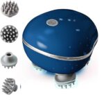 ⁦جهاز تدليك فروة الرأس بتصميم سلحفاة ب 4 مستويات لتحفيز نمو الشعر بالضوء الاحمر⁩ - الصورة ⁦2⁩