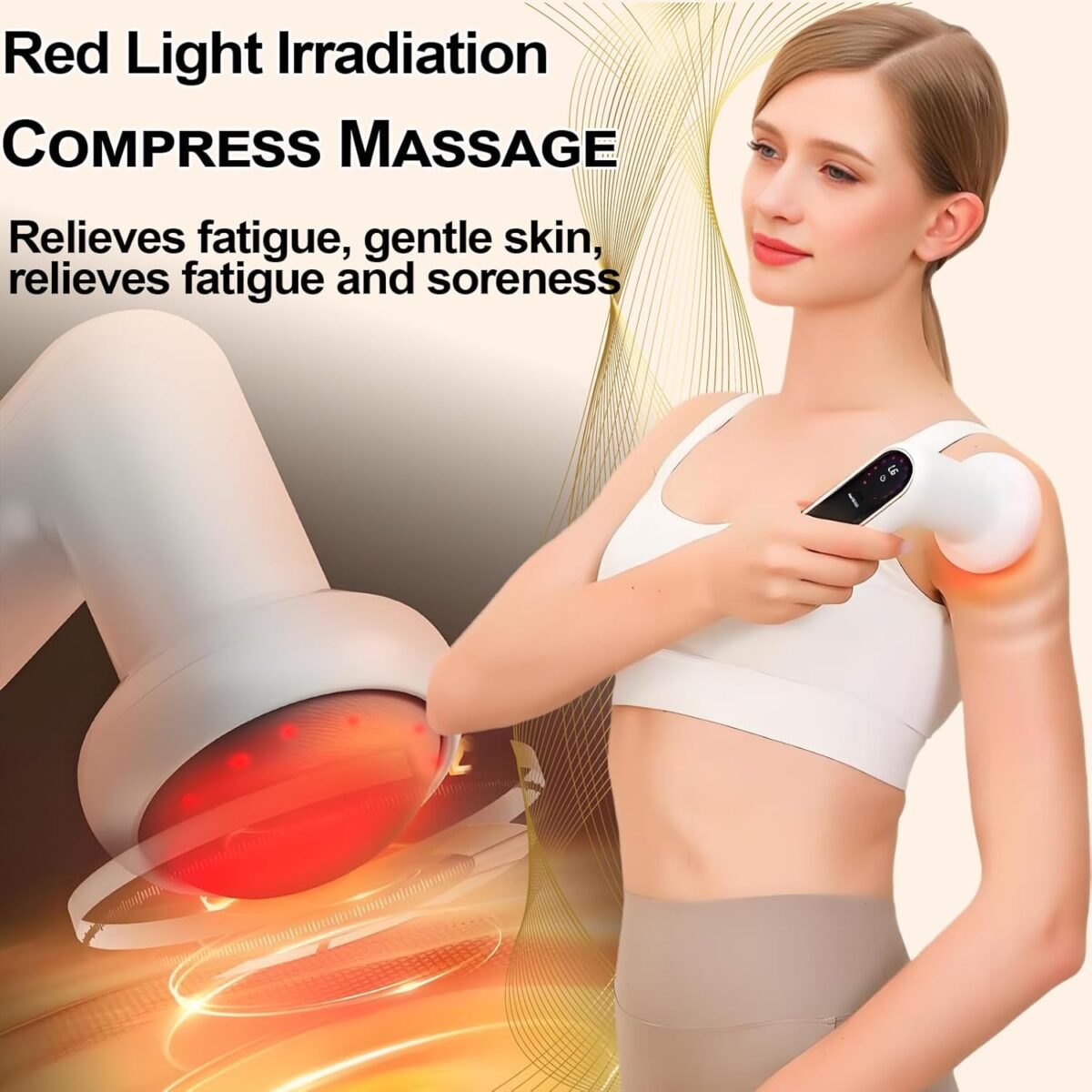 ⁦جهاز تدليك للسيلوليت بستة مستويات و 5 رؤوس قابلة للتبديل و 3 اوضاع للتشغيل بتقنية الثري دي⁩ - الصورة ⁦3⁩