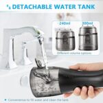 ⁦جهاز تنظيف الأسنان المائي لاسلكي ب 5 مستويات ضغط بسعة 240 ملي⁩ - الصورة ⁦7⁩