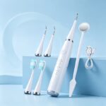 ⁦فرشة كهربائية لتنظيف الأسنان بالموجات فوق الصوتية 31000 مع 5 أوضاع لإزالة الجير والبلاك⁩ - الصورة ⁦2⁩