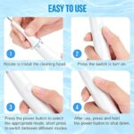 ⁦فرشة كهربائية لتنظيف الأسنان بالموجات فوق الصوتية 31000 مع 5 أوضاع لإزالة الجير والبلاك⁩ - الصورة ⁦6⁩