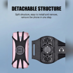 ⁦حامل موبايل للمعصم قابل للدوران 360 درجة للجري وممارسة الرياضة⁩ - الصورة ⁦2⁩