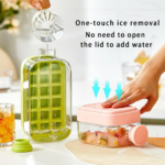 ⁦زجاجة مكعبات الثلج للمياه والعصائر الفريش المثلجة بشاليموه 800 ملي⁩ - الصورة ⁦5⁩