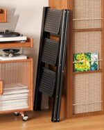 ⁦سلم قابل للطي 3 درجات يتحمل 150 كجم 80 سم⁩ - الصورة ⁦5⁩