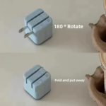 ⁦شاحن سريع ذكي 45 واط بتقنية جان بشاشة رقمية ومنفذ تايب سي⁩ - الصورة ⁦5⁩