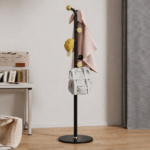 ⁦شماعة ملابس ب6 هوكات لتعليق الملابس والشنط مناسبة لغرف النوم⁩ - الصورة ⁦5⁩