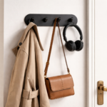 شماعة ميني معدن ب 4 هوك لتعليق الملابس والشنط