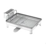 ⁦صفاية مواعين لحمل وتجفيف الأطباق والأكواب مزودة بحامل للشوك والمعالق وفتحة لتصريف المياه⁩ - الصورة ⁦5⁩