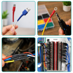 ⁦علبة شرنك حراري 280 قطعة بمقاسات مختلفة لعزل الأسلاك والكابلات والحفاظ عليها من القطع⁩ - الصورة ⁦2⁩