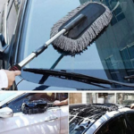 ⁦فرشة تنظيف للسيارات من الداخل والخارج بمقبض مريح لليد⁩ - الصورة ⁦5⁩