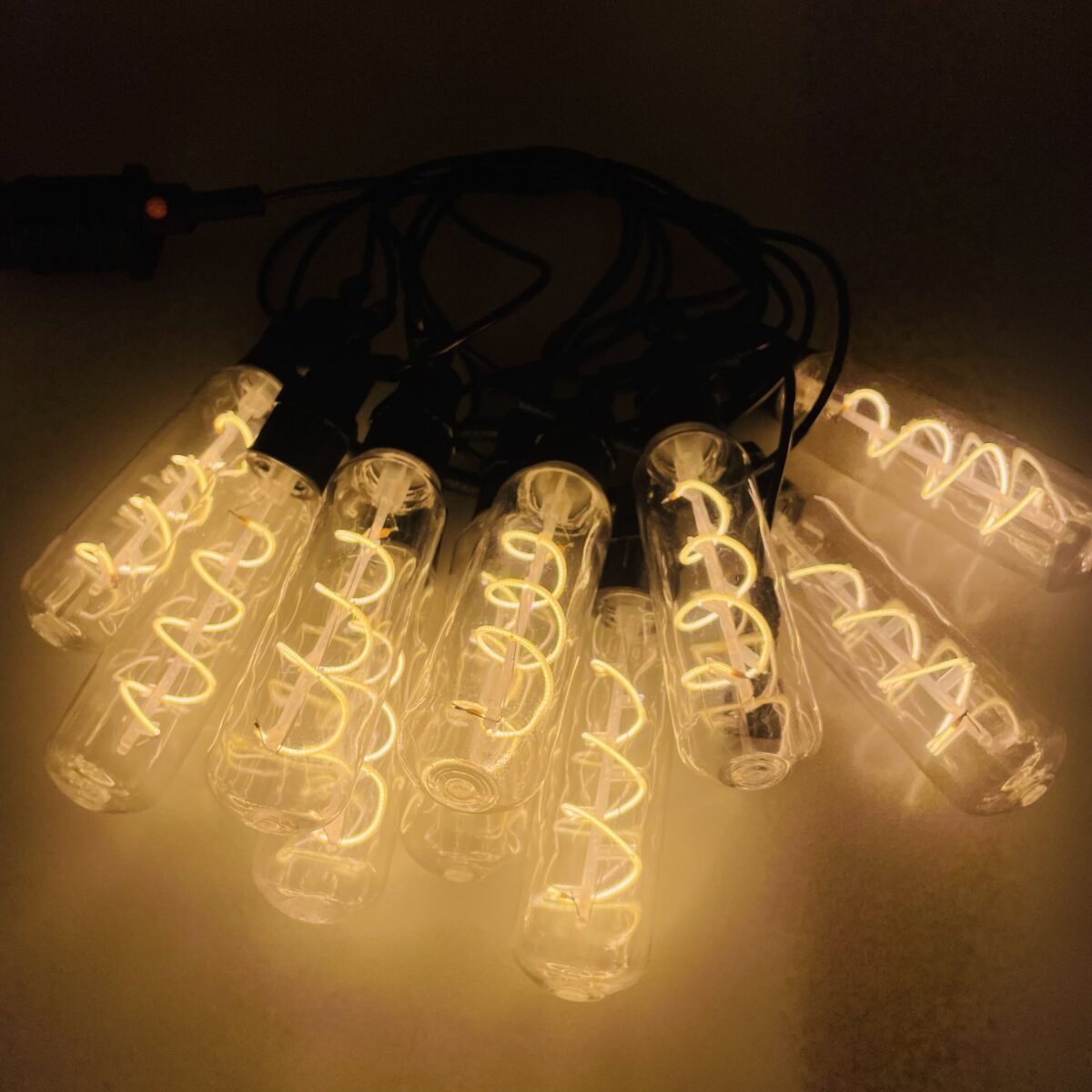 ⁦فرع نور 10 لمبات بطول 5 متر لتزيين الحدائق والأسطح⁩ - الصورة ⁦4⁩