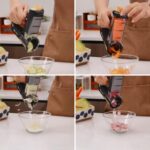 ⁦قطاعة ومبشرة لاسلكية للخضراوات والفواكه ب 4 شفرات⁩ - الصورة ⁦6⁩