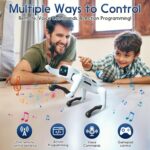 ⁦لعبة روبوت ذكي بتصميم كلب بتقنية تفاعلية مع حركات وموسيقى مع ذراع تحكم عن بعد⁩ - الصورة ⁦9⁩