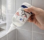 ⁦مادة ملئ وغلق فواصل السيراميك والارضيات باللون الأسود لتجديد شكل الارضيات ومنع الحشرات والنمل 150 ملي⁩ - الصورة ⁦4⁩