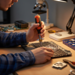 مفك براغي محمول 10 في 1 برأس قابلة للتعديل بزوايا 180 درجة