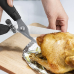 ⁦مقص مطبخ بسوسته و مفتاح امان لتقطيع الفراخ والخضروات متعدد الاستخدامات⁩ - الصورة ⁦3⁩