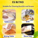 ⁦مناديل مبللة لإزالة الدهون والبقع والأتربة للمطبخ برائحة الليمون 80 قطعة⁩ - الصورة ⁦3⁩