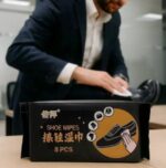 ⁦مناديل مبللة لتنظيف وتلميع الأحذية مكون من 64 منديل⁩ - الصورة ⁦5⁩