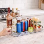 ⁦منظم اكليريك دوار  360 بقاعدة ثابتة لتنظيم ادوات المطبخ والتلاجة⁩ - الصورة ⁦3⁩