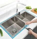 ⁦شريط لاصق مانع تسريب للحوض و البانيو والتواليت بنقشات⁩ - الصورة ⁦3⁩