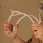 ⁦شماعة ملابس قطيفة للحفاظ علي الملابس 5 قطع⁩ - الصورة ⁦4⁩
