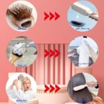 ⁦فرشة شعر لفك التشابك ذاتية التنظيف بتصميم قابل للسحب⁩ - الصورة ⁦5⁩