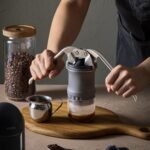 ⁦ماكينة تحضير اسبريسو يدوية محمولة تعمل بالضغط مع ذراعين لاستخلاص القهوة⁩ - الصورة ⁦4⁩