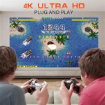⁦بروجكتور سمارت P30 Max للأفلام والألعاب مع 2 ذراع تحكم ودعم 4K وWiFi ودوران 180 درجة⁩ - الصورة ⁦6⁩