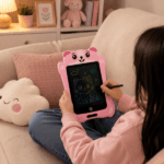 ⁦تابلت تعليمي  للرسم للأطفال بتصميمات مختلفة مع قلم وزر مسح وقفل الشاشة⁩ - الصورة ⁦6⁩