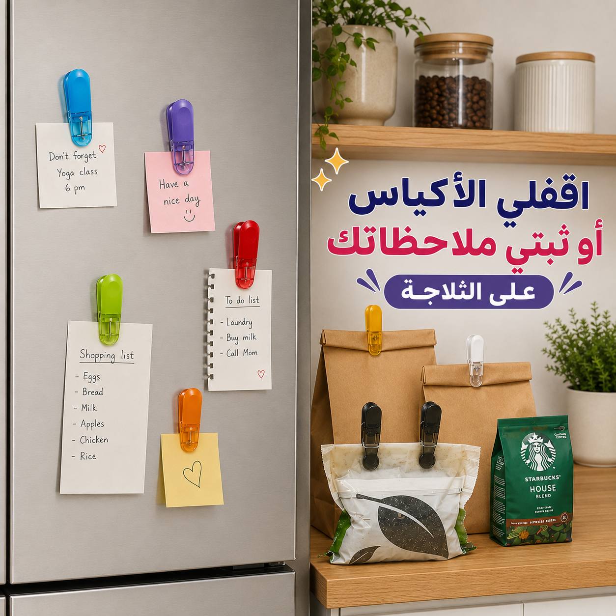 طقم-كليبس-مغناطيسي-بتصميم-مشبك-لغلق-الأكياس-6-قطع-بألوان-مختلفة_All_28984_8.jpeg طقم كليبس مغناطيسي بتصميم مشبك لغلق الأكياس 6 قطع بألوان مختلفة - الصورة 1