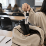 ⁦مج حراري استانليس ستيل 520 ملي بشاليموه وغطاء محكم الغلق ويد للجيم و الجامعة والرحلات⁩ - الصورة ⁦5⁩